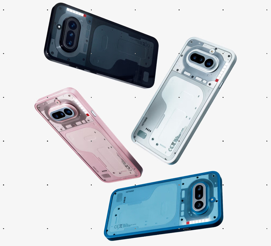 Nothing Phone (4a) Pro Silver Color Design
