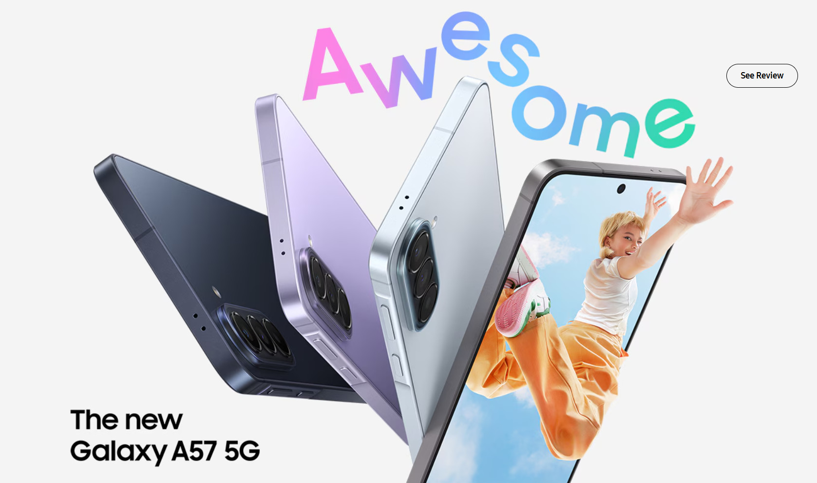 Samsung Galaxy A57 5G 评测:更轻薄、流畅体验、AI 也实用,但影像和快充还是偏保守!